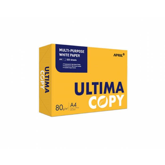 Ultima Φωτ/Κό Χαρτί Α4 80gr 500Φ Άσπρο