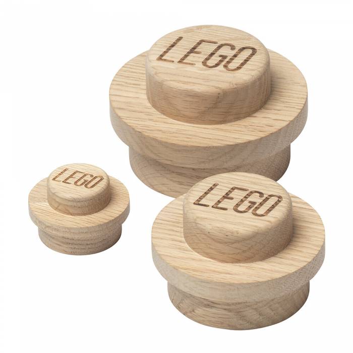 Lego Merchandise Σετ Ξύλινες Κρεμάστρες Oak Soap Treated 40160900