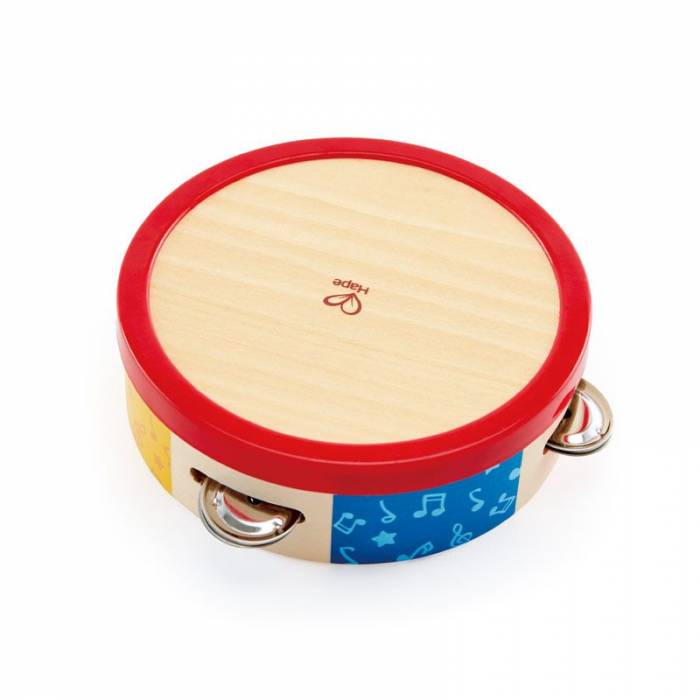 Hape Early Melodies Tap Along Tambourine Το Πρώτο Μου Ντέφι E0607