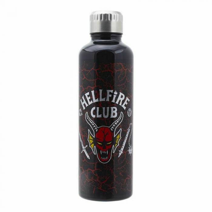 Paladone Παγούρι Αλουμινίου Stranger Things Hellfire Club Demon 500ml