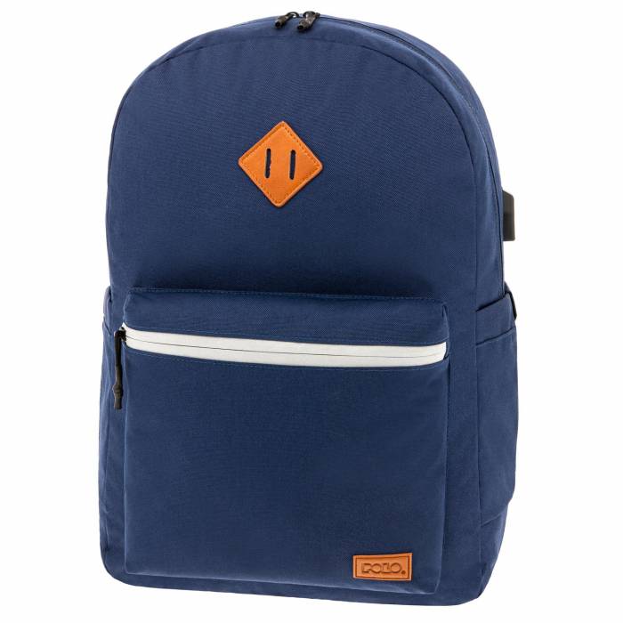 Polo Τσάντα Πλάτης Reflective rPET Blue 9-01-271-5200