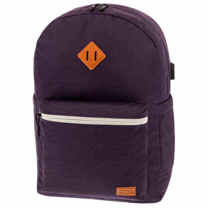 Polo Τσάντα Πλάτης Reflective rPET Purple 9-01-271-4700