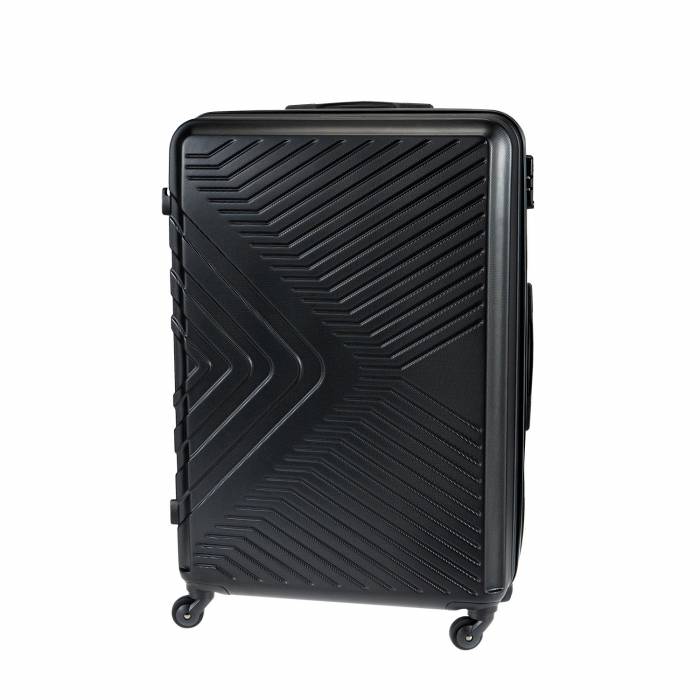 Polo Βαλίτσα Ταξιδίου Trolley Oslo Luggage Hard Shell Black 70lt 9-09-011-2000