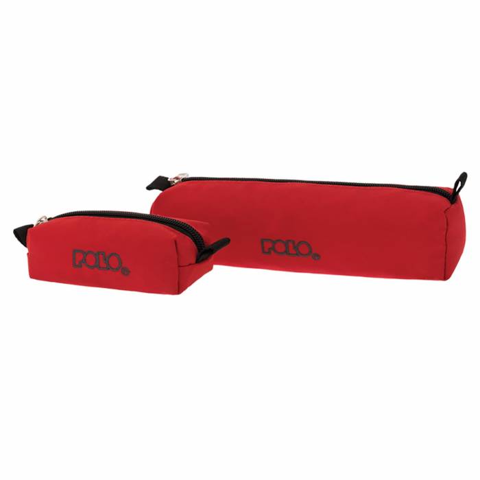 Polo Κασετίνα Βαρελάκι Pencil Case Wallet Red 9-37-006-3000