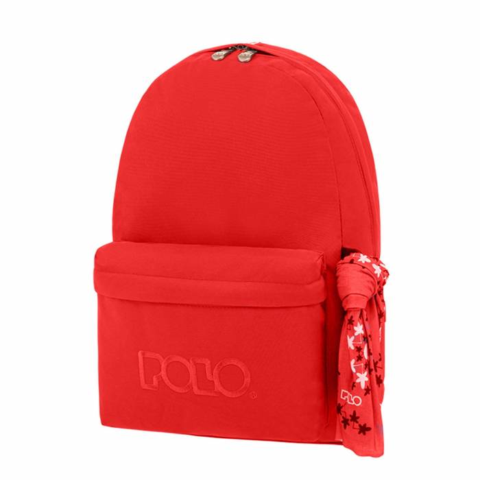 Polo Σακίδιο Πλάτης Original With Scarf Red 9-01-135-3000
