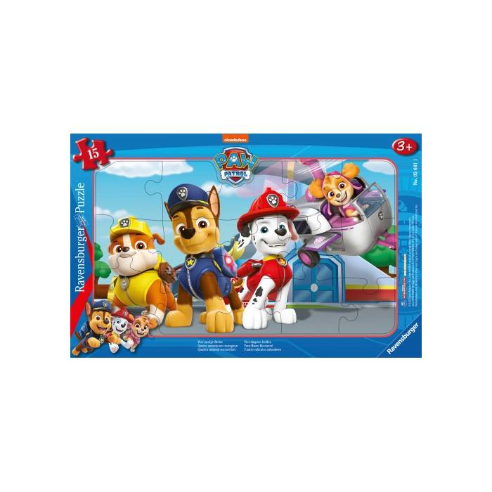 Ravensburger Παζλ Καρτέλα 15 τεμ. Paw Patrol 05681
