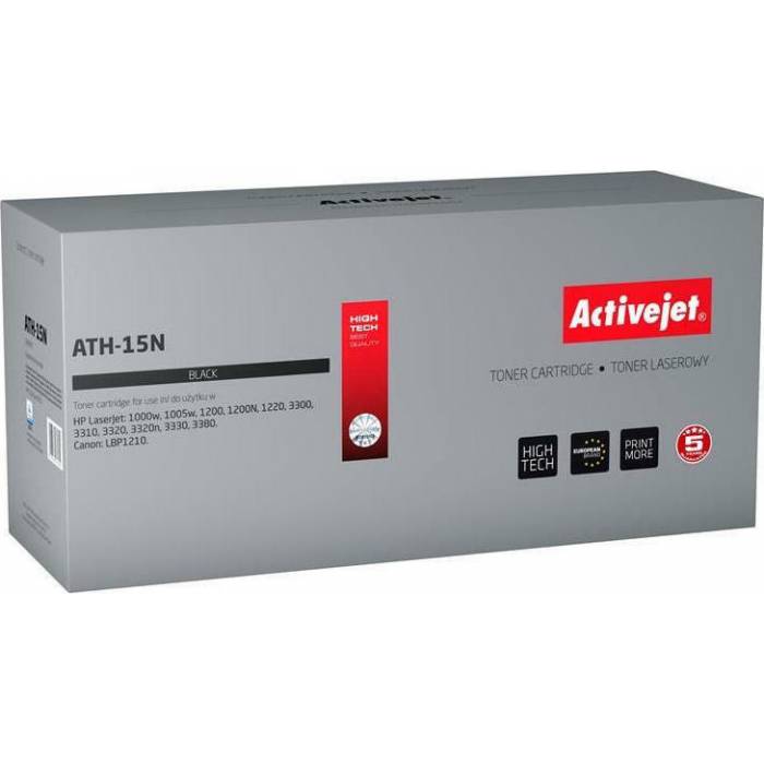 Activejet Toner Συμβατό HP 15A C7115A Black (3.000 σελίδες)