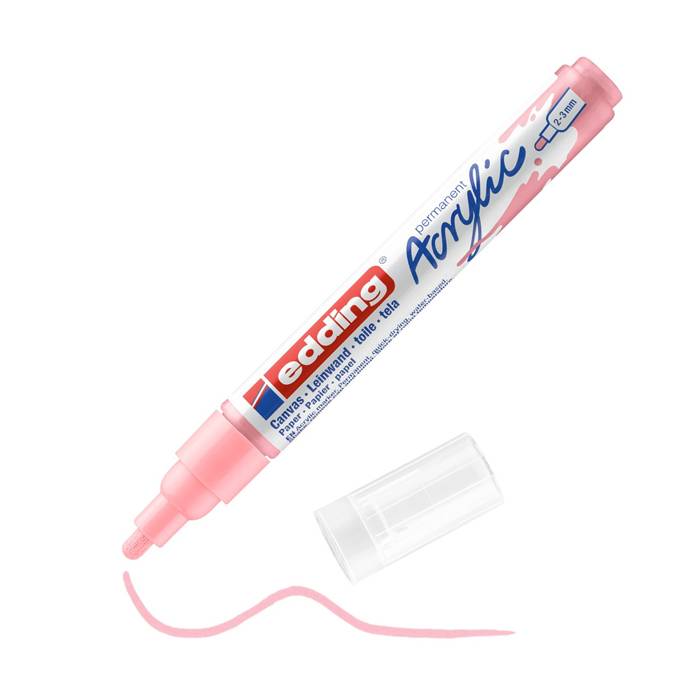 Edding 5100 Μαρκαδόρος Ακρυλικός Acrylic Marker Classy Mauve