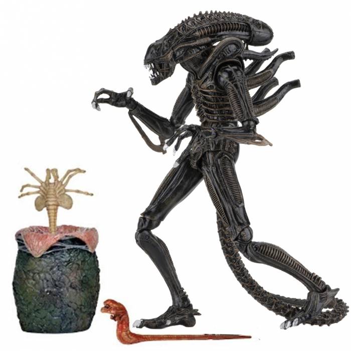 NECA Φιγούρα Ultimate Brown Alien Warrior And Egg Face Hugger (Aliens 1986) 23cm