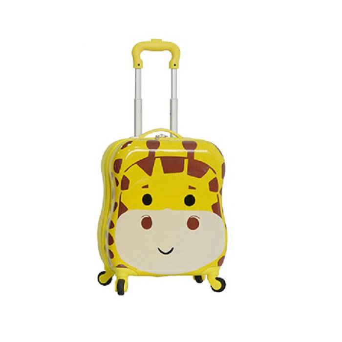 Snowball Βαλίτσα Ταξιδίου Trolley 4 Ρόδες Παιδική Καμηλοπάρδαλη