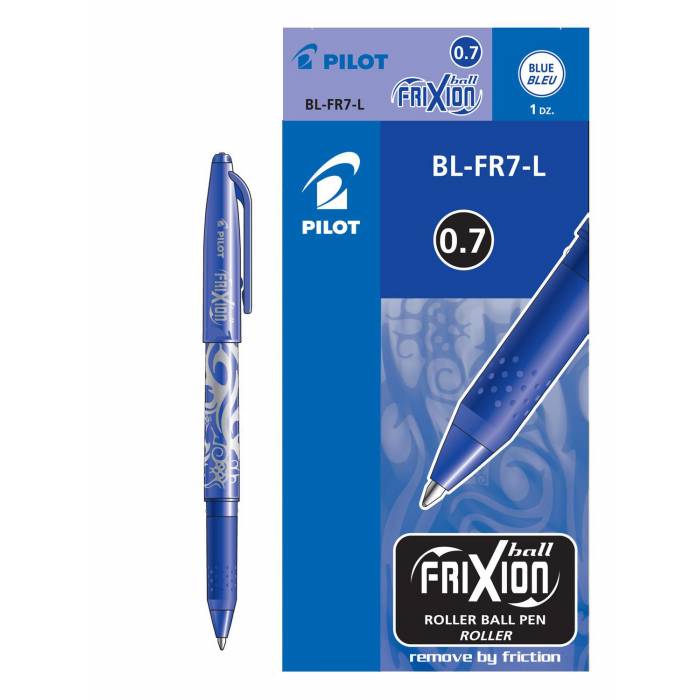 Pilot Στυλό Gel Frixion Ball Μπλε 0,7mm Κουτί 12 Τεμ.