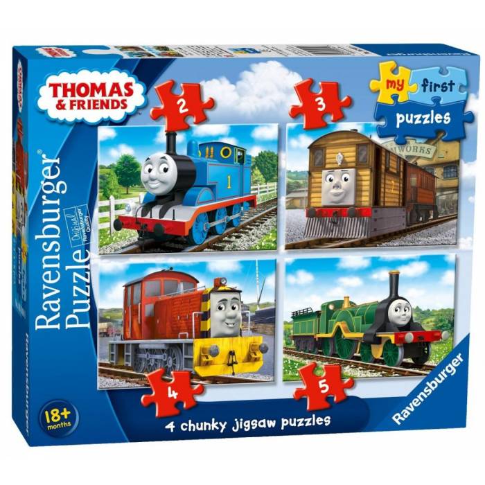 Ravensburger Τα Πρώτα Μου Παζλ 2/3/4/5 τεμ. Τόμας Το Τρενάκι