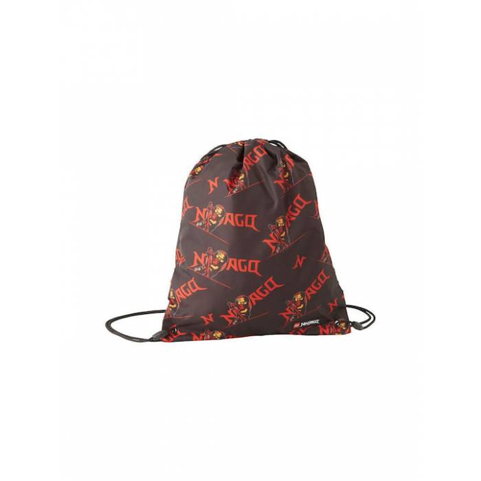 Lego Merchandise Τσάντα Πουγκί Με Κορδόνι Ninjago Red 10034-2302