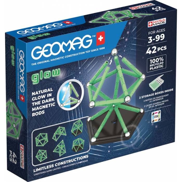 Geomag Σετ Glow 42 Green