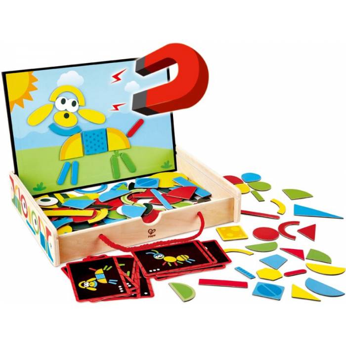 Hape Magnetic Art Box - Μαγνητικός Πίνακας Βαλιτσάκι Magnet E1631