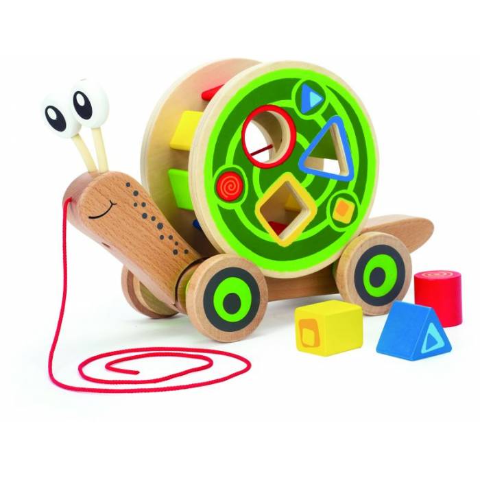 Hape Walk-A-Long Snail E0349