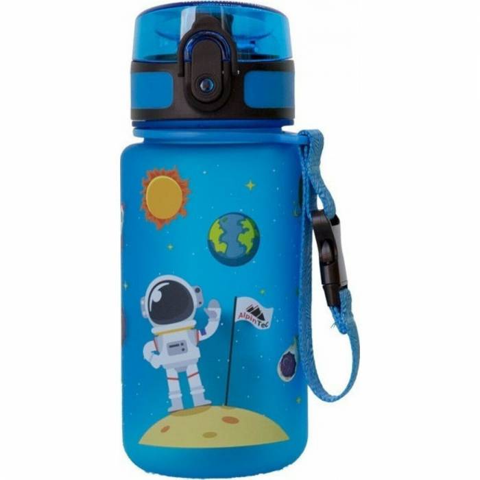 AlpinTec Πλαστικό Παγούρι Space Μπλε 350ml