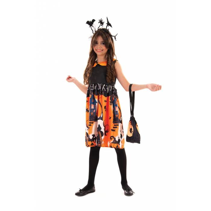 Fun Fashion Στολή Αποκριάς Witch Abigail Παιδική Για Κορίτσια