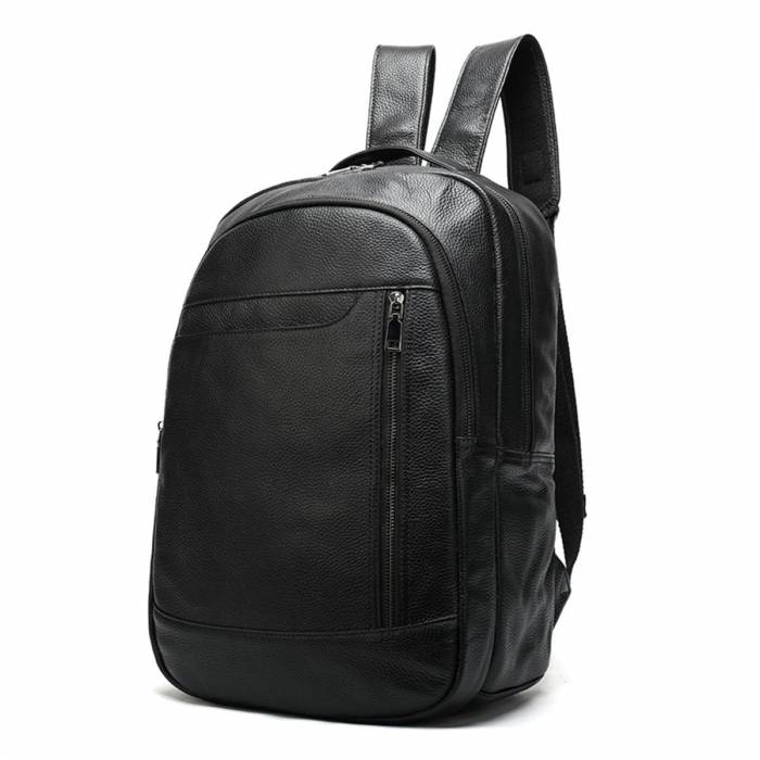 Cardinal Τσάντα Πλάτης Δερμάτινη 20lt 9008 Μαύρο