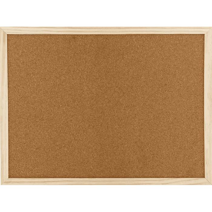 Metron Πίνακας Φελλού Με Ξύλινο Πλαίσιο 60x90cm