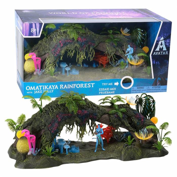 McFarlane Διόραμα Omatikaya Rainforest With Jake Sully (Avatar)