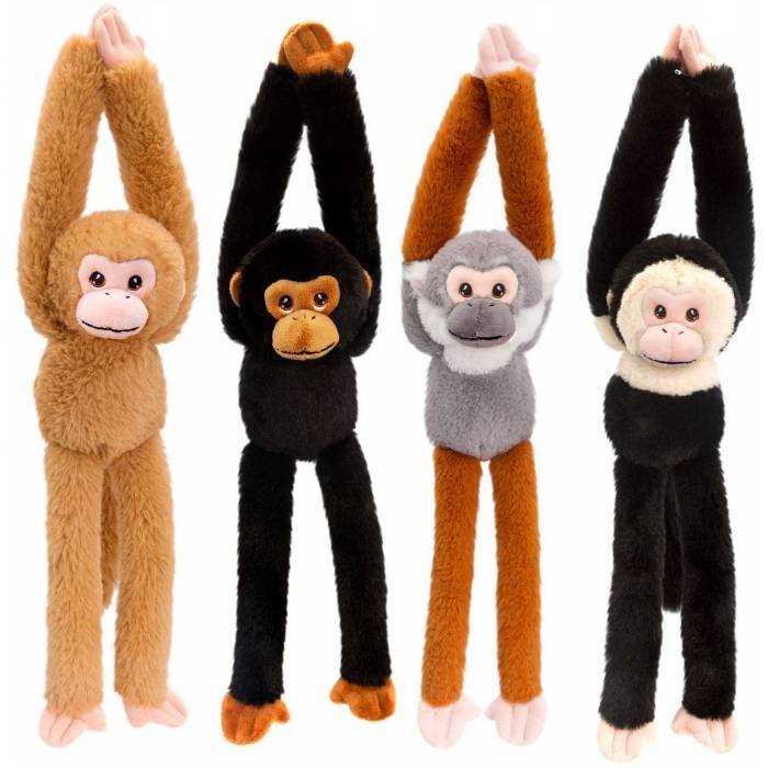 Keel Eco Λούτρινο Hanging Μαϊμού 40cm 4 Σχέδια SE1032
