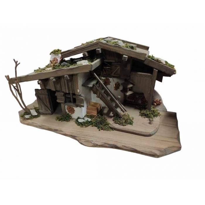 Σπιτάκι Διακοσμητικό Με Σκάλα 40x16x20cm