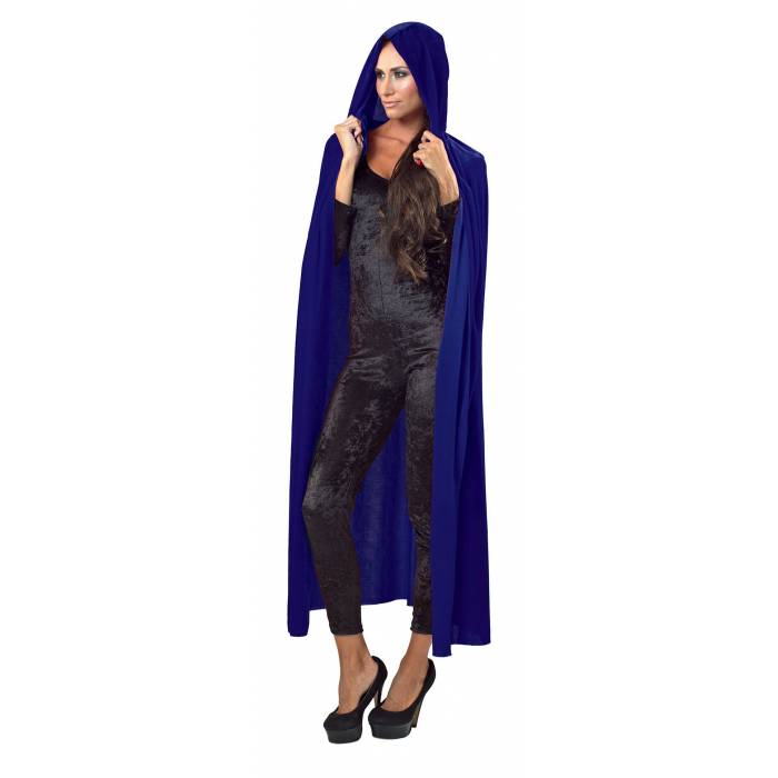 Fun Fashion Στολή Αποκριάς Κάπα Ντόμινο Μπλε Γυναικεία
