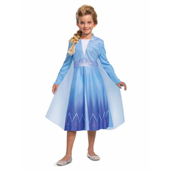 Fun Fashion Στολή Αποκριάς Disney Elsa Travelling Basic Παιδική Για Κορίτσια