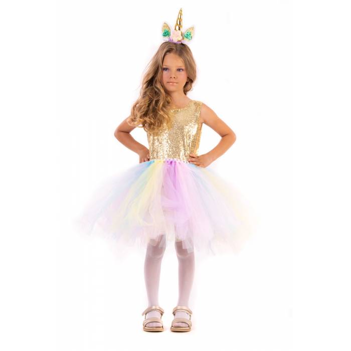 Fun Fashion Στολή Αποκριάς Sunshine Unicorn Παιδική Για Κορίτσια