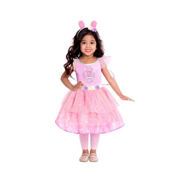 Fun Fashion Στολή Αποκριάς Peppa Fairy Παιδική Για Κορίτσια