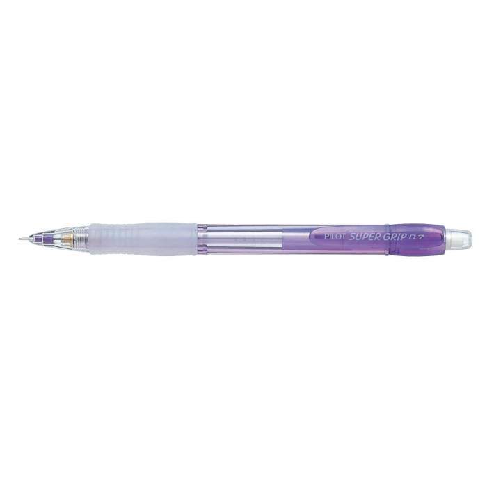 Pilot Μηχανικό Μολύβι Super Grip Μωβ Neon 0.7mm