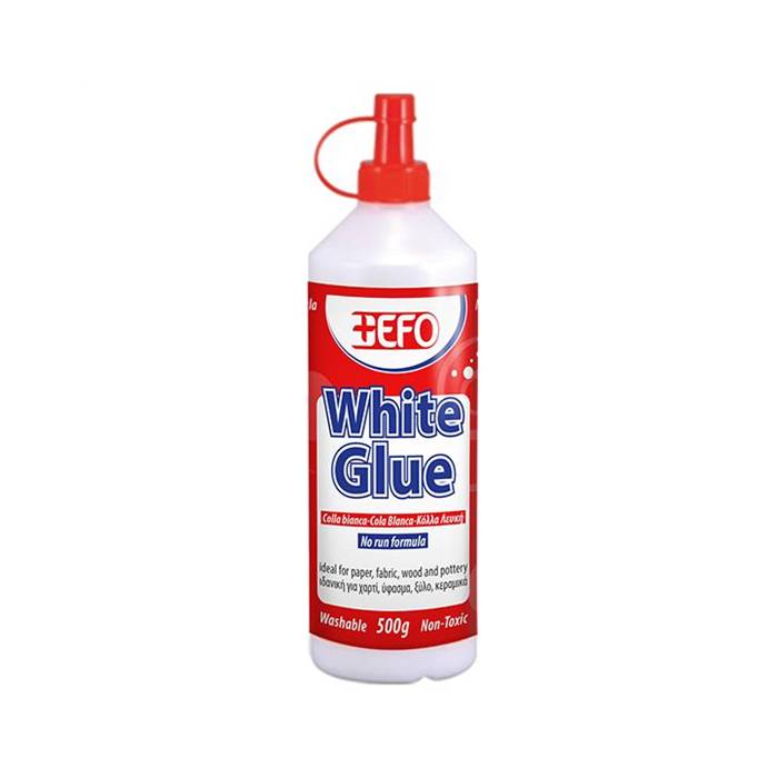 EFO White Glue Κόλλα Χειροτεχνίας Ατλακόλ 500gr