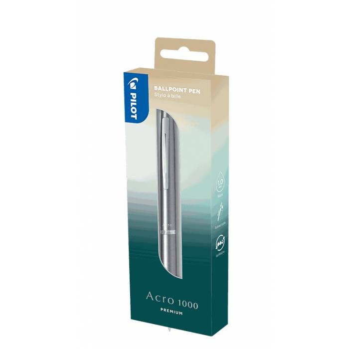 Pilot Στυλό Acro 1000 Silver Ballpoint