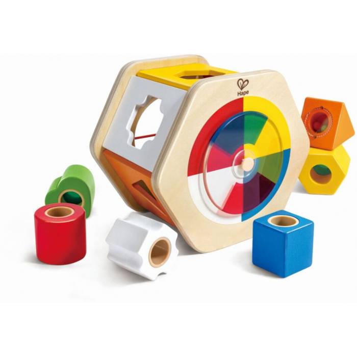 Hape Early Explorer Ξύλινο Wonder Shape Sorter E0516A