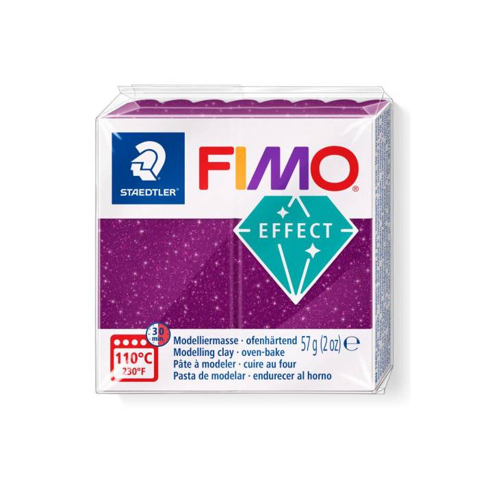 Staedtler Πηλός Fimo Effect Galaxy Lilac 8010-602 57gr