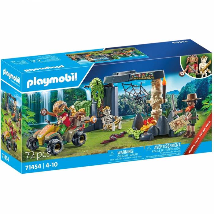 Playmobil Dinos 71454 Κυνήγι Θησαυρού Στη Ζούγκλα