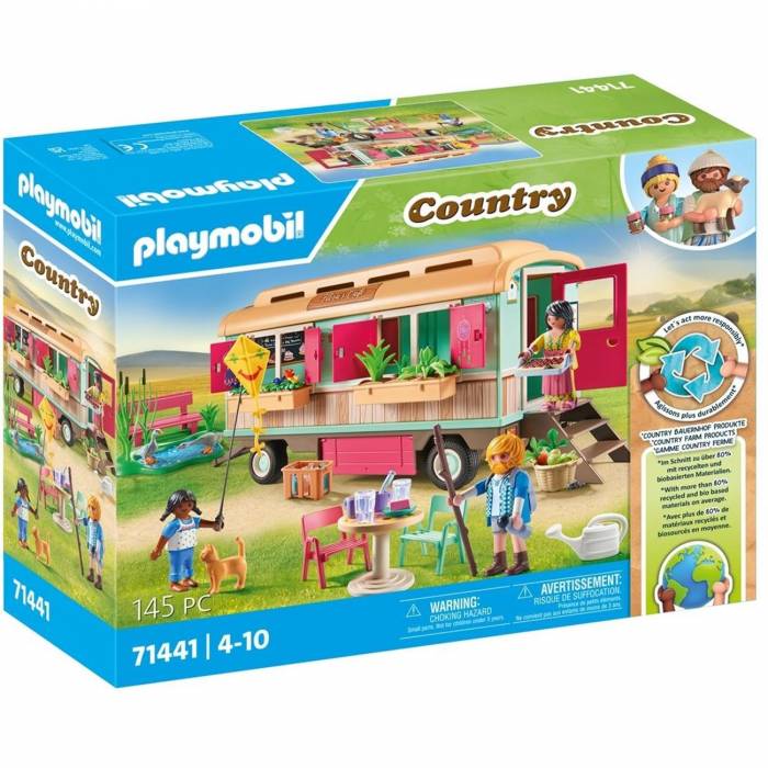 Playmobil Country 71441 Καφετέρεια Τροχόσπιτο