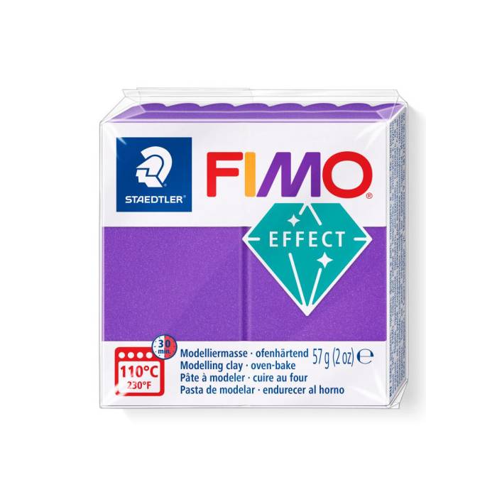 Staedtler Πηλός Fimo Effect Metallic Lilac 8010-61 57gr