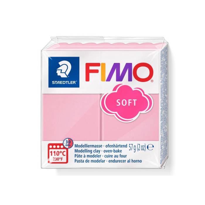 Staedtler Πηλός Fimo Soft Strawberry Cream 8020-T21 57gr