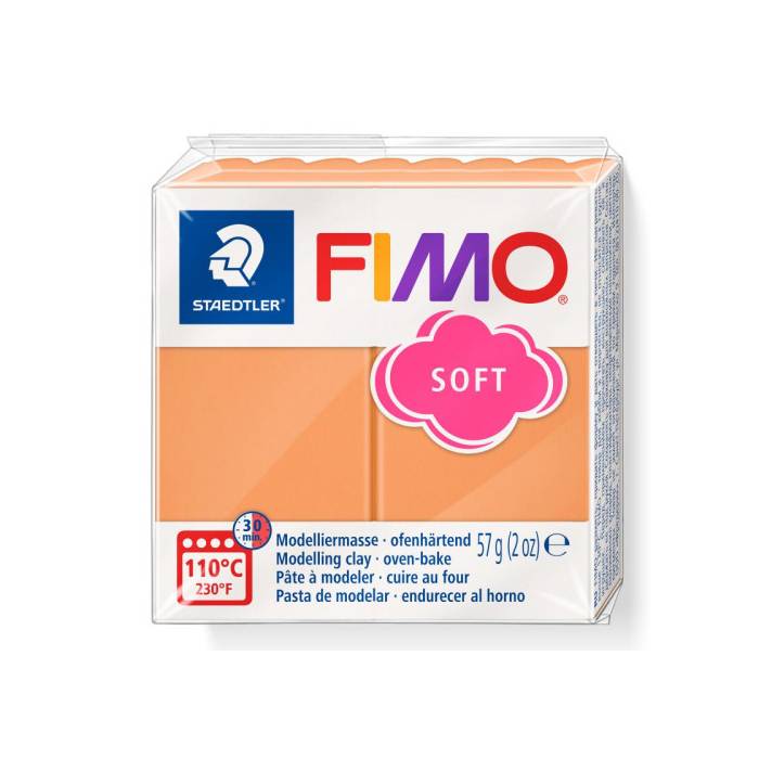 Staedtler Πηλός Fimo Soft Papaya Sorbet 8020-T41 57gr