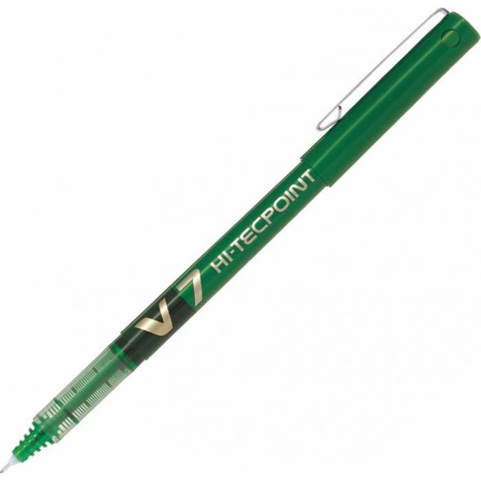 Pilot Στυλό Υγρής Μελάνης Hi-Tecpoint V7 Πράσινο 0,7mm