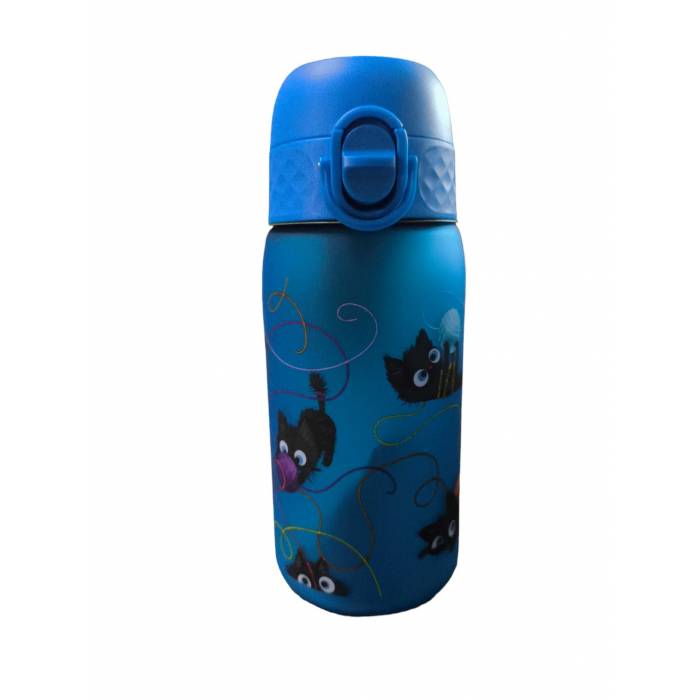 Ion8 Slim Πλαστικό Παγούρι Cats 350ml