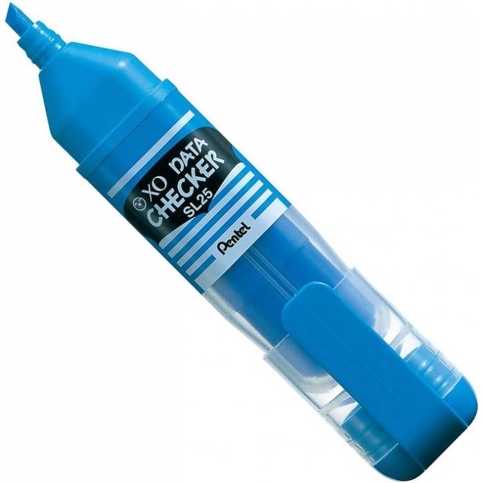 Pentel Μαρκαδόρος Υπογράμμισης Hghlighter "Data Checker" SL25 Μπλε