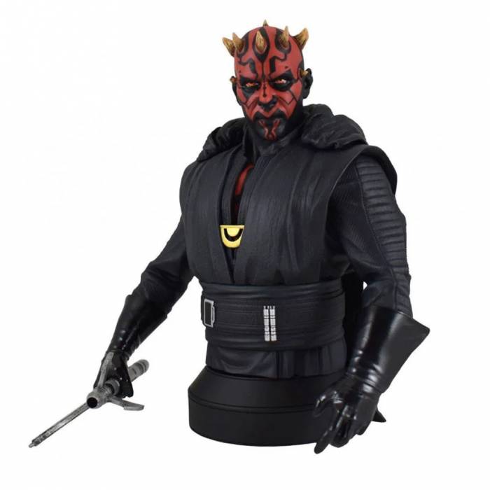 Diamond Select - Φιγούρα Star Wars Προτομή Crimson Dawn Darth Maul 15cm