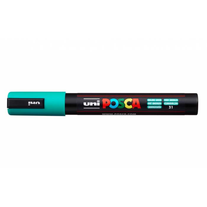 Uni Μαρκαδόρος Ζωγραφικής Posca PC-5M 31 Emerald Green