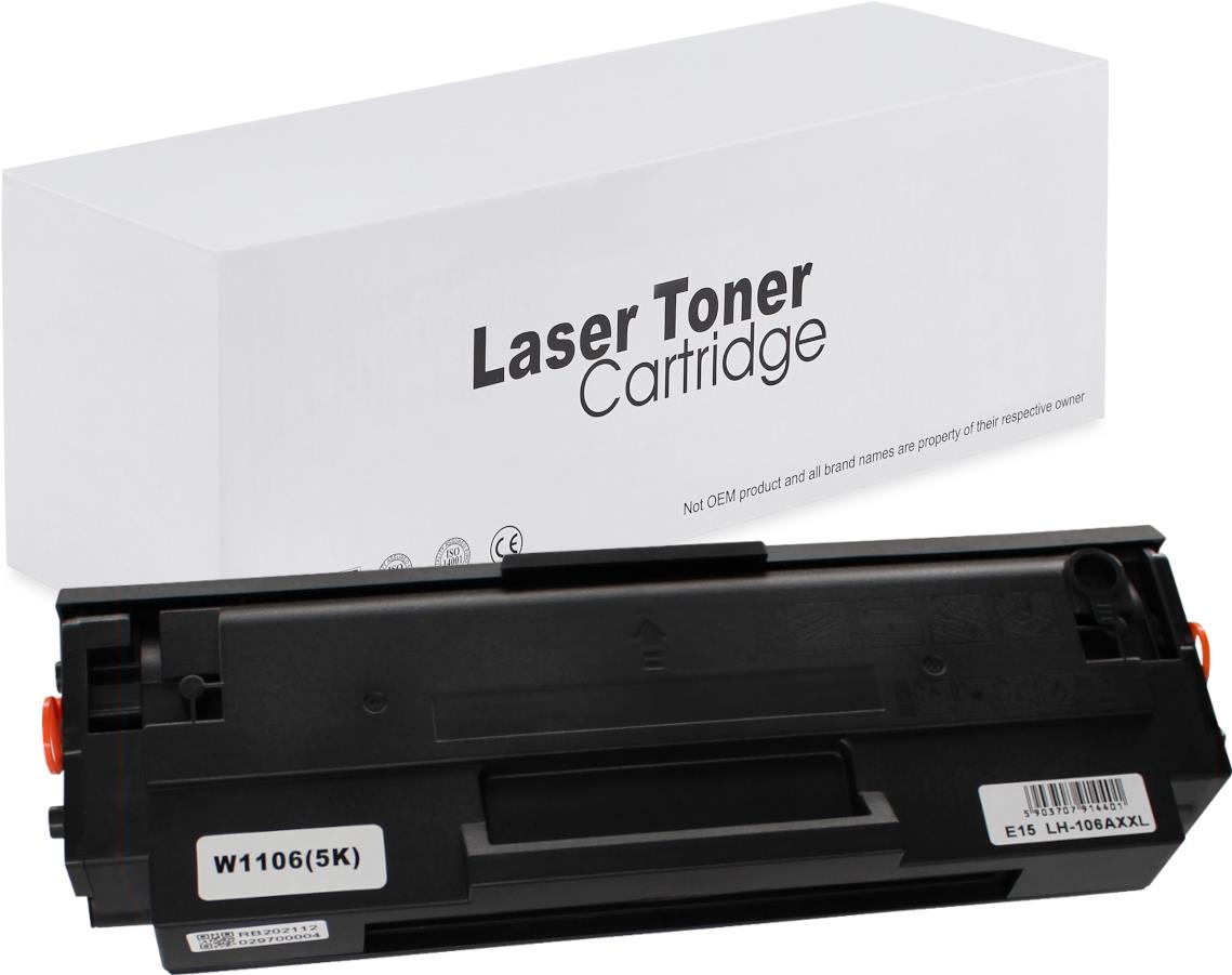 Συμβατό Toner HP W1106/106X/107 XXL 5K Black