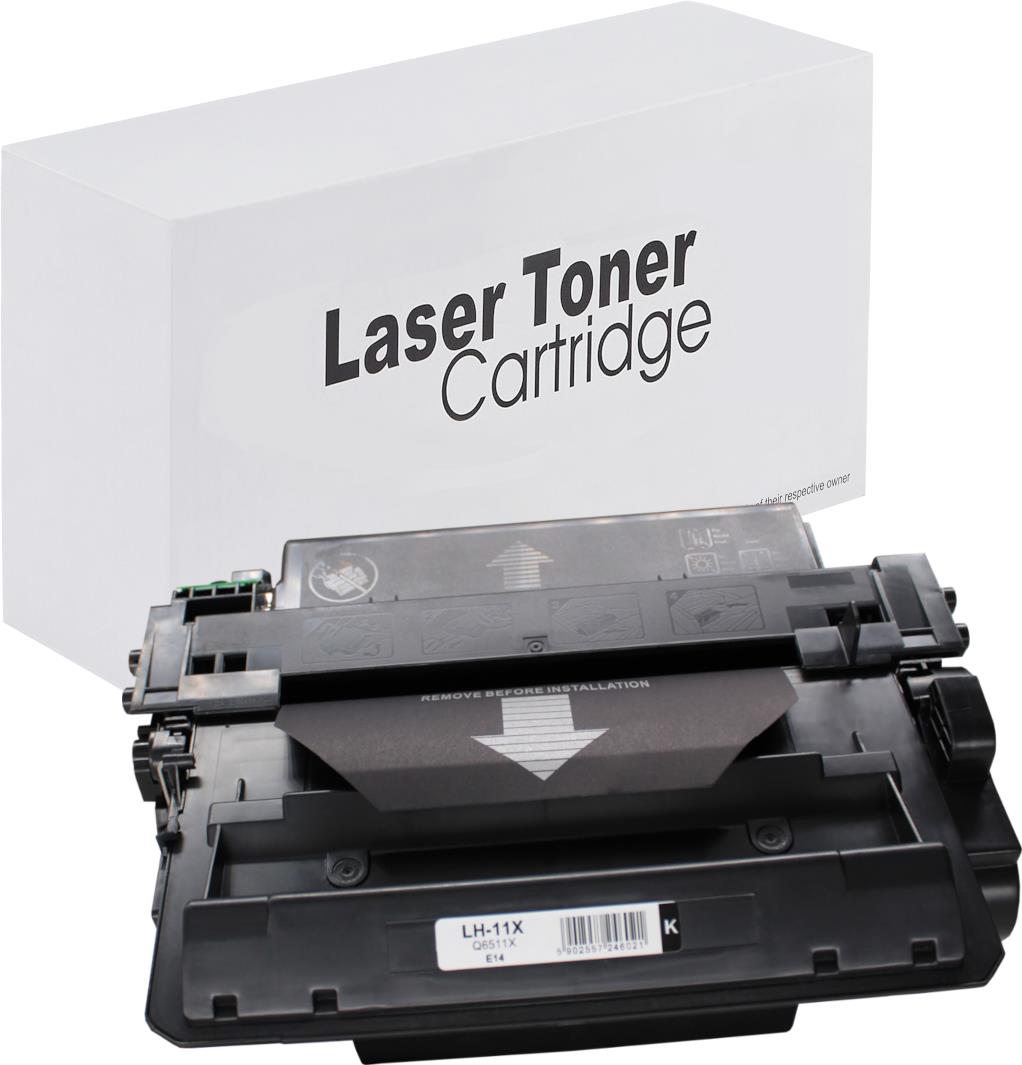 Συμβατό Toner HP Q6511X Black 12k