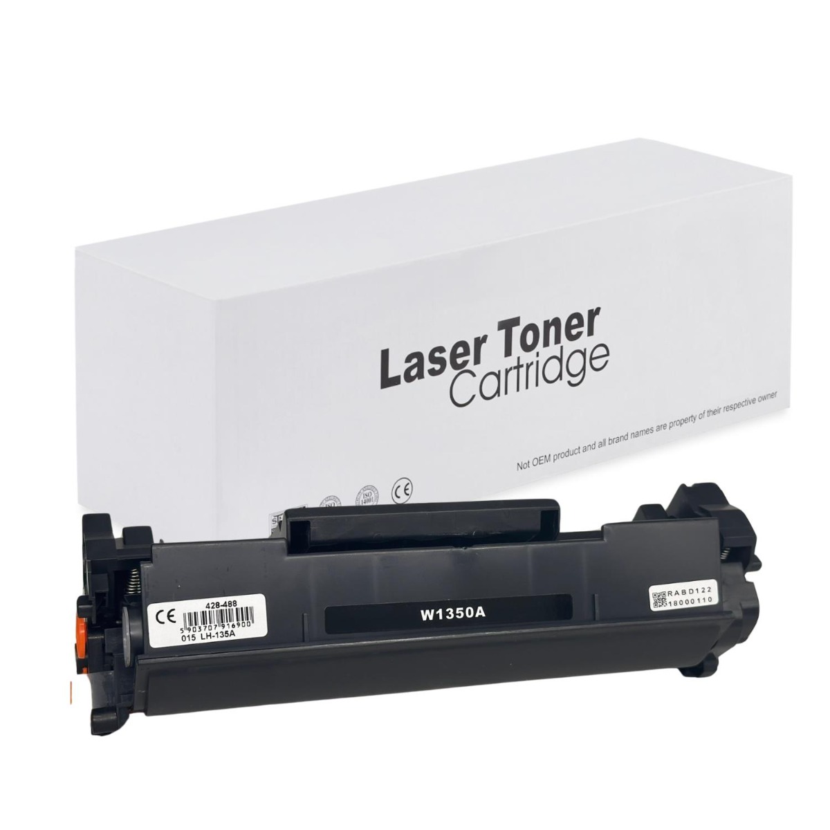 Συμβατό Toner HP W1350A /135A Black With Chip 1.1k * δεν τα αναγνωριζει σε εκτυπωτες με την καταληξη