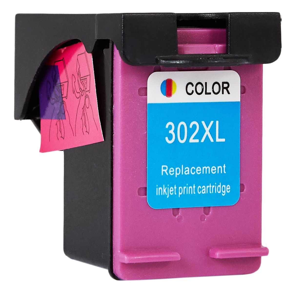 Συμβατό Μελάνι HP 302XL Color